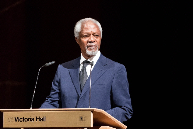 Mr. Kofi Annan - former Secretary-General United Nations
