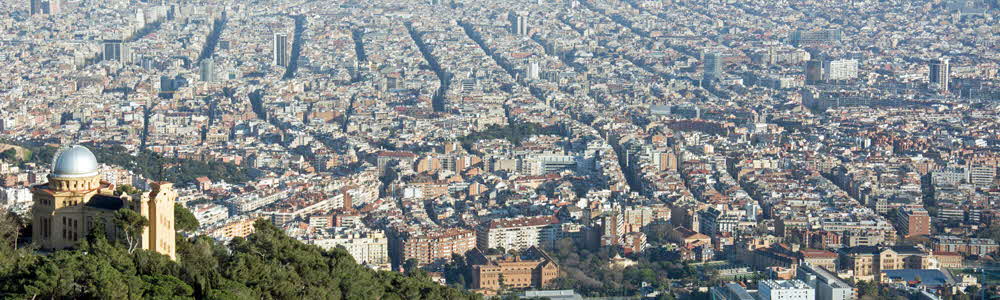 Barcelona vista desde el Tibidabo